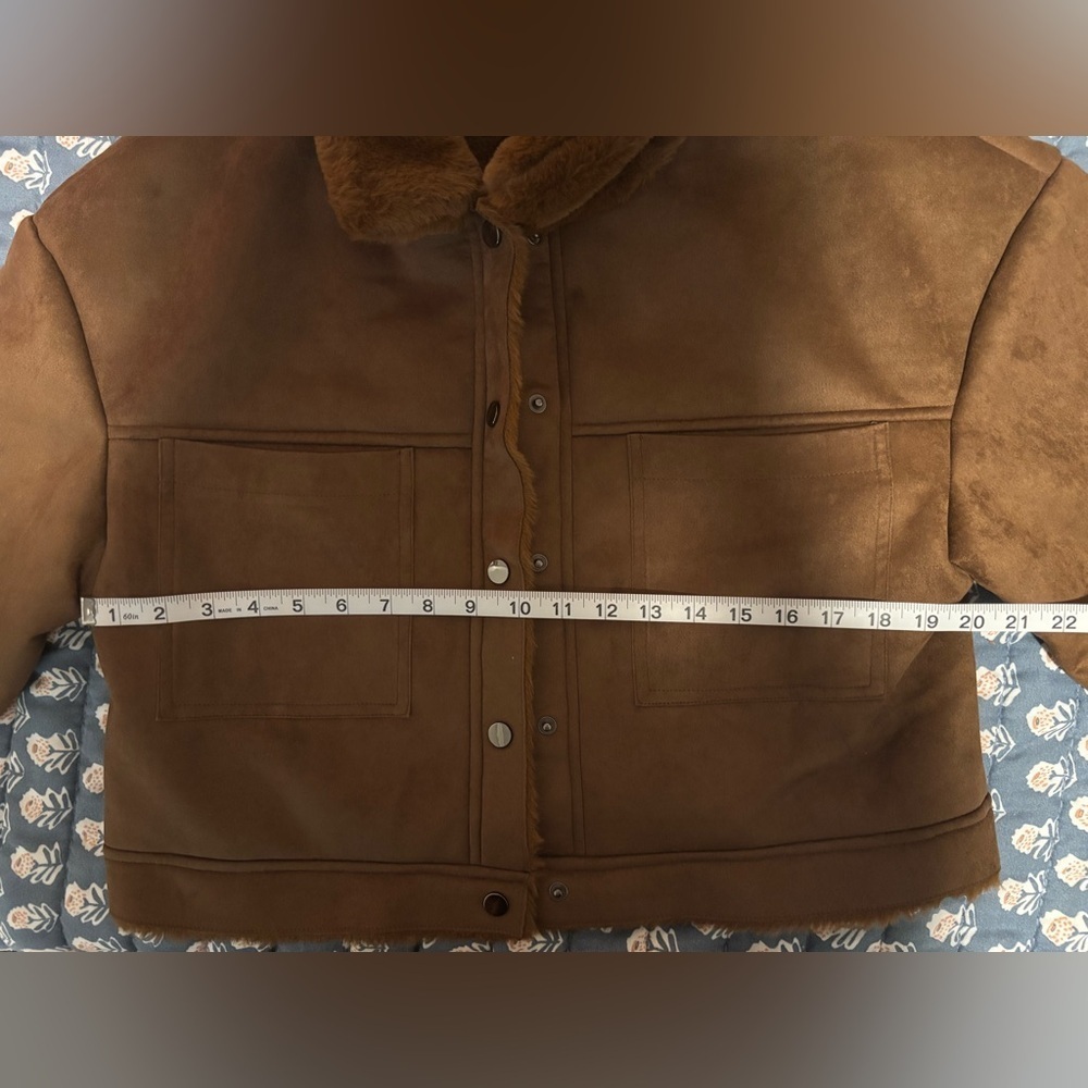 🤎 NWT Deluc Mathew Faux Suede Jacket – Medium | Sold Out Size - Picture 10 of 10